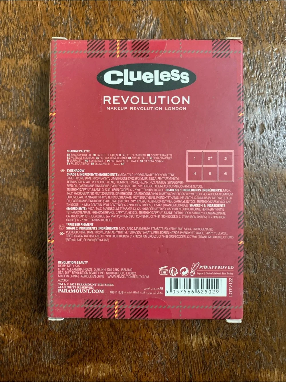 New Revolution Beauty x Clueless As If & Tai 2pc Eyeshadow Palette Set